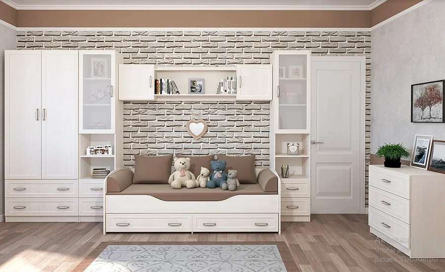 АКЦИЯ!!! Модульная детская «Колибри» Рамка вариант-1(Диал) в Нижнем Новгороде фото 1