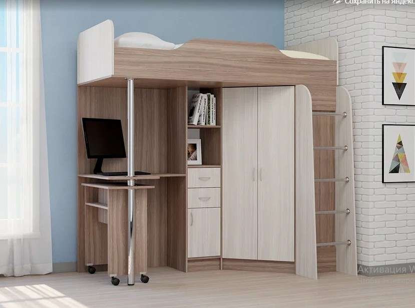 АКЦИЯ!!! Кровать -чердак «БРИЗ-1» левая и правая в Нижнем Новгороде фото 1