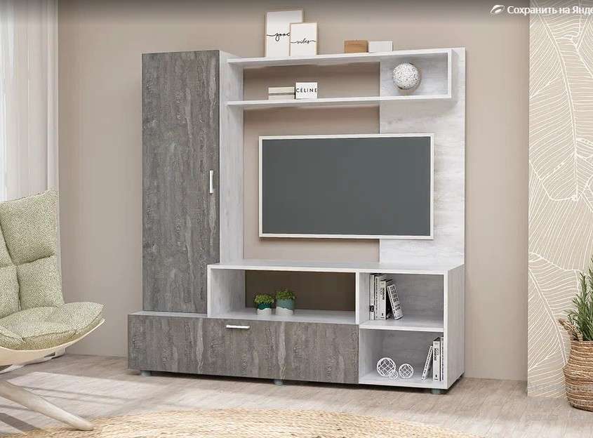 Гостиная "Аллегро" вариант-8 (1,5м) четыре цветовых решения в Нижнем Новгороде фото 1