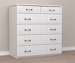Комод «КЭТ-6» шесть ящиков (Бодега/Сандал)