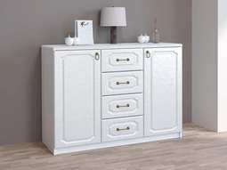 Комод «КЭТ-6» КЛАССИКА 2 створки, 4 ящика