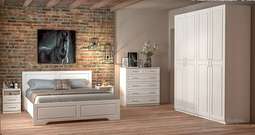 Спальный гарнитур «КЭТ-6» КАНТРИ вариант 2