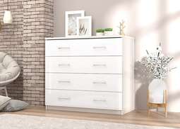 Комод «КЭТ-6» Бодега/Белый глянец