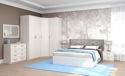 Спальный гарнитур «КЭТ-6» Рамка вариант-3, модульный