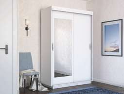 Шкаф-купе 2-х ств. «Лайт» Ширина 800,1000,1200,1400 (Е-1)