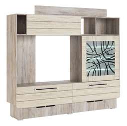 Гостиная модульная «АДЕЛЬ» Ватервуд/Винтаж (МСТ)