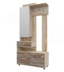 Вешалка с зеркалом «Тренд»