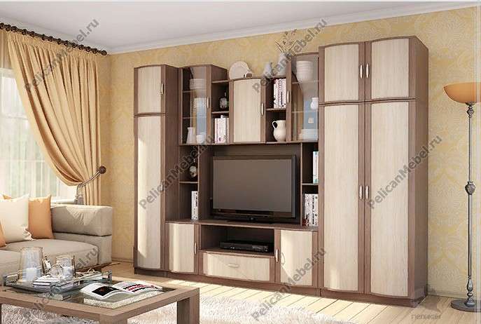 Гостиная «Магнолия» комплектация 004 (Пеликан) в Нижнем Новгороде фото 5