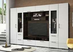 Гостиная «Меценат» МДФ модульная (Террикон)