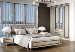 Спальный гарнитур «Женева» МДФ модульный (Террикон)