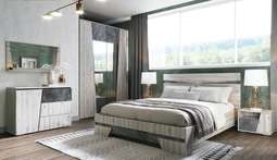 Спальный гарнитур «Норд» модульный (Террикон)