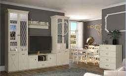 Гостиная «Бэль» модульная композиция 1 (Атлант)