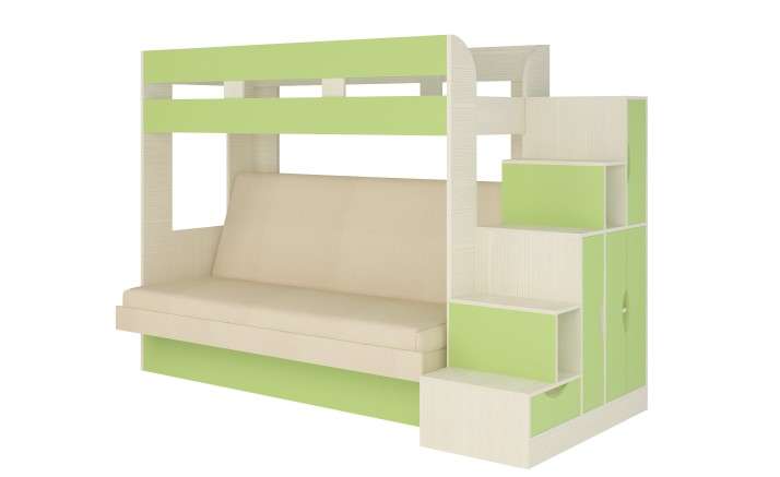 Кровать-чердак «Карамель 75-01» (Атлант) в Нижнем Новгороде фото 1