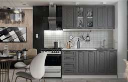 Кухня «АГАВА» 1,6м Трюфель Модульная (Эра)