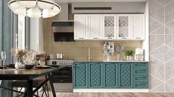 Кухня «АГАВА» 2,0м Акация Белая/Моренга Модульная (Эра)