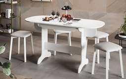 Стол обеденный раскладной «Аманда» (ТриЯ)
