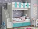 Кровать 2-х ярусная с лестницей «БЕМБИ-11» (Регион 058) в Нижнем Новгороде фото 3