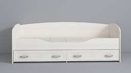 АКЦИЯ!!! Кровать «Колибри» с ящиками Рамка (Диал)