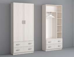 АКЦИЯ!!! Шкаф 2-х ств. «Колибри» Рамка