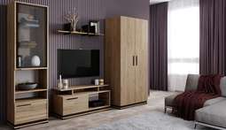 Гостиная модульная «Модена» комплектация 3 (Домани)