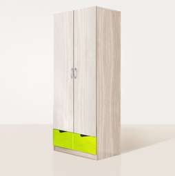 АКЦИЯ!!! Шкаф 2-х ств. «БРИЗ» МДФ