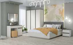 Спальный гарнитур модульный «КЭТ-9» композиция 2 (Диал)