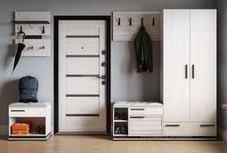 Прихожая модульная «Модена» комплектация 2 (Домани)
