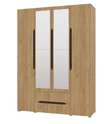 Шкаф 4-х ств. «ВЕГА» Крафт Золотой (Горизонт) в Нижнем Новгороде фото 1