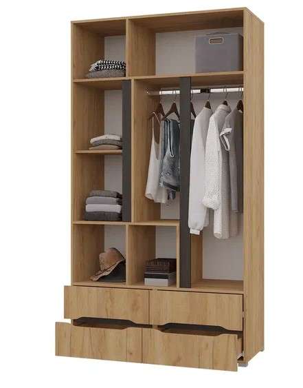 Спальный гарнитур «Вега» Крафт золотой Набор 1 в Нижнем Новгороде фото 10