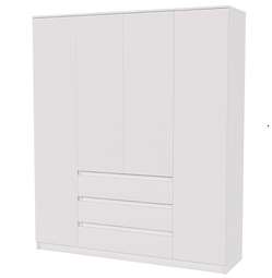 Шкаф 4-х ств. «Мадрид» ШМ 1800 (PDM)