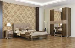 Спальня «Оливия» модульная Дезира темный (МСТ)