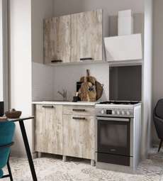 Кухня «Нагано» готовое решение 1,0м и 1,2м (Тэкс)