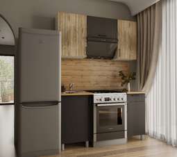 Кухня «Кантри» готовое решение 1,5м и 1,6м с окапом (Тэкс)