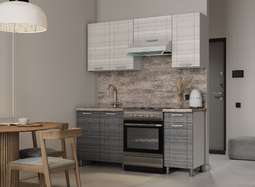 Кухня «Бомбей» готовое решение 1,8м и 2,0м с окапом (Тэкс)