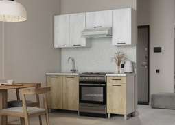 Кухня «Палермо» готовое решение 1,8м и 2,0м с окапом (Тэкс)