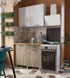 Кухня «Палермо» готовое решение 1,0м и 1,2м (Тэкс)