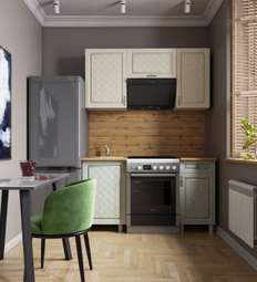 Кухня «Версаль» готовое решение 1,5м и 1,6м с окапом (Тэкс)