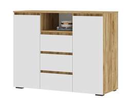 Комод «Хелен» КМ 01 Крафт золотой/ Белый (СМ)