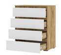 Комод «Хелен» КМ 02 Крафт золотой/ Белый (СМ) в Нижнем Новгороде фото 2