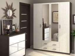 Шкаф 4-х ств. «Квадро» (СМ)