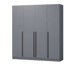 Шкаф «Бастион» 2,0м и Антресоль 2,0м Графит (Регион 058)