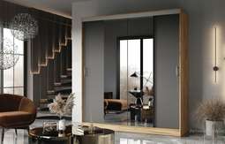 Шкаф-купе «АЛЬЯНС-3» 2,0м различные цветовые решения (Рег. 058)