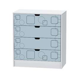 Комод «Бриз» МДФ Антарктида (Диал)