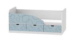 Кровать «БРИЗ-4» левая/правая Антарктида (Диал)