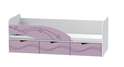 Кровать «БРИЗ-3» правая/левая Сирень (Диал) в Нижнем Новгороде фото 2