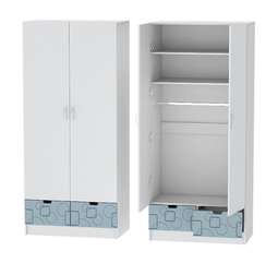 Шкаф 2-х ств. «БРИЗ» Антарктида МДФ