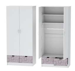 Шкаф 2-х ств. «БРИЗ» Ирис МДФ