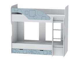 Кровать 2-х ярусная «БРИЗ-5» Антарктида (Диал)