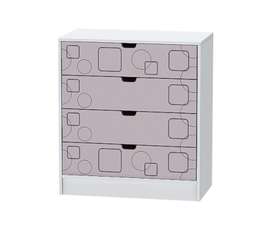 Комод «Бриз» МДФ Ирис (Диал)