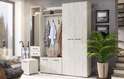 Модульная прихожая «ИТАЛИЯ» Дуб крафт белый Набор 1 в Нижнем Новгороде фото 1
